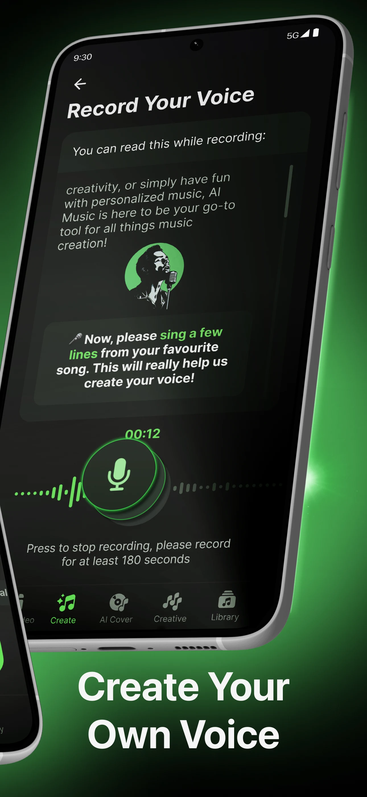 AI Music: Cover & Song Maker screenshot